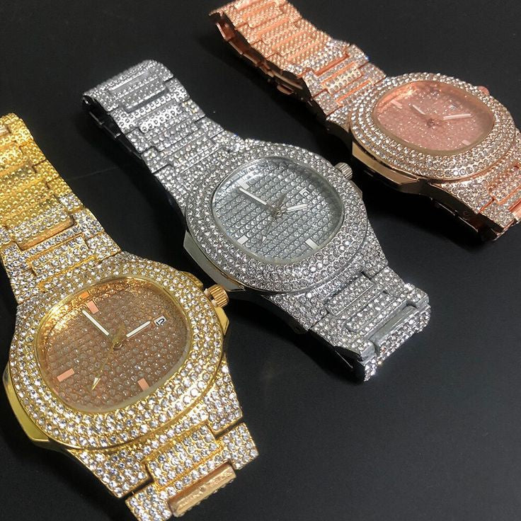 Luxury Full Ice Diamond Watch