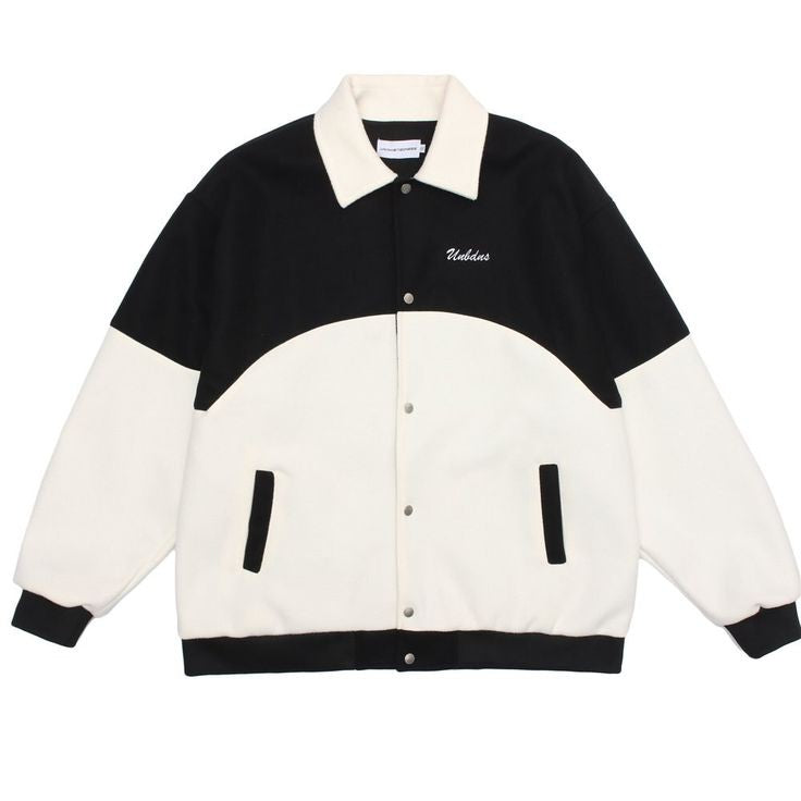 Iconic Streetwear Collar Varsity For Men's