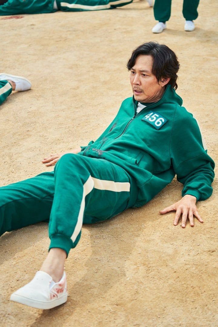 Squid Game Tracksuit Cosplay Number 456 - 2 piece