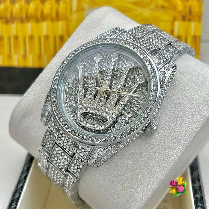 Luxury Full Ice out Diamond Watch For Mens Fashion Bling Diamond - Limited edition