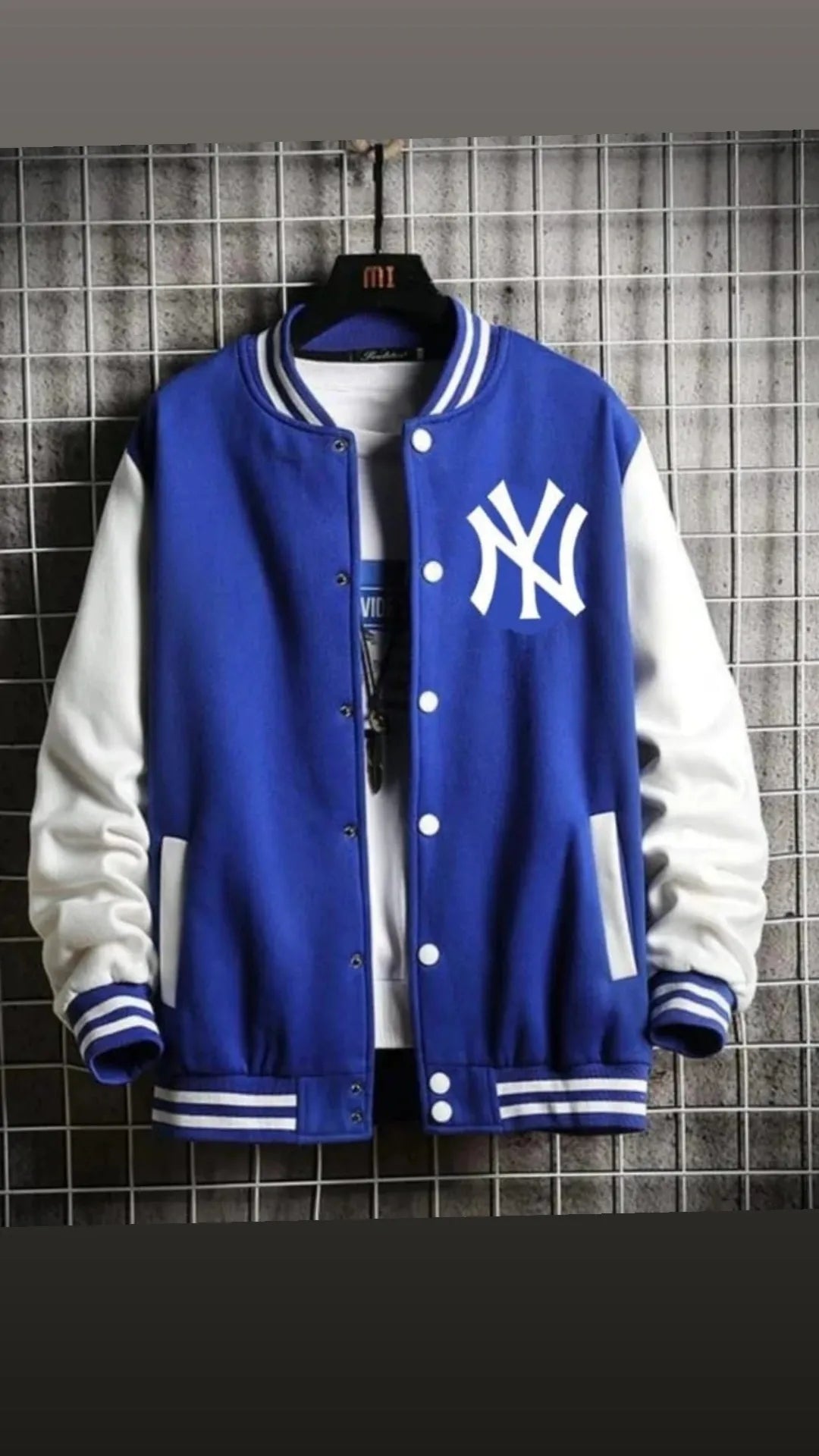 NY Logo Baseball Varsity Jacket