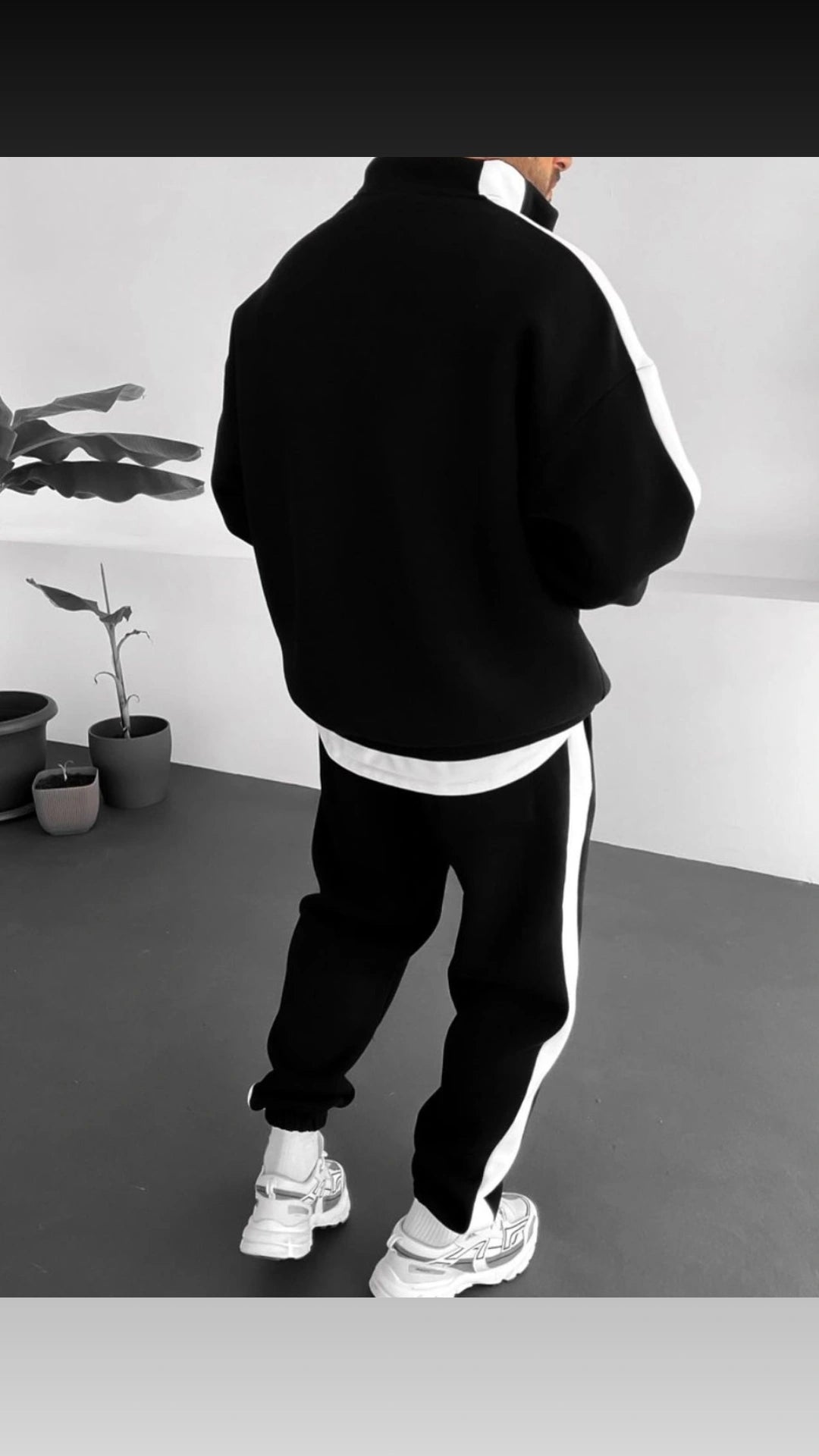 Premium Quality Printed Zip Collar Tracksuit For Mens