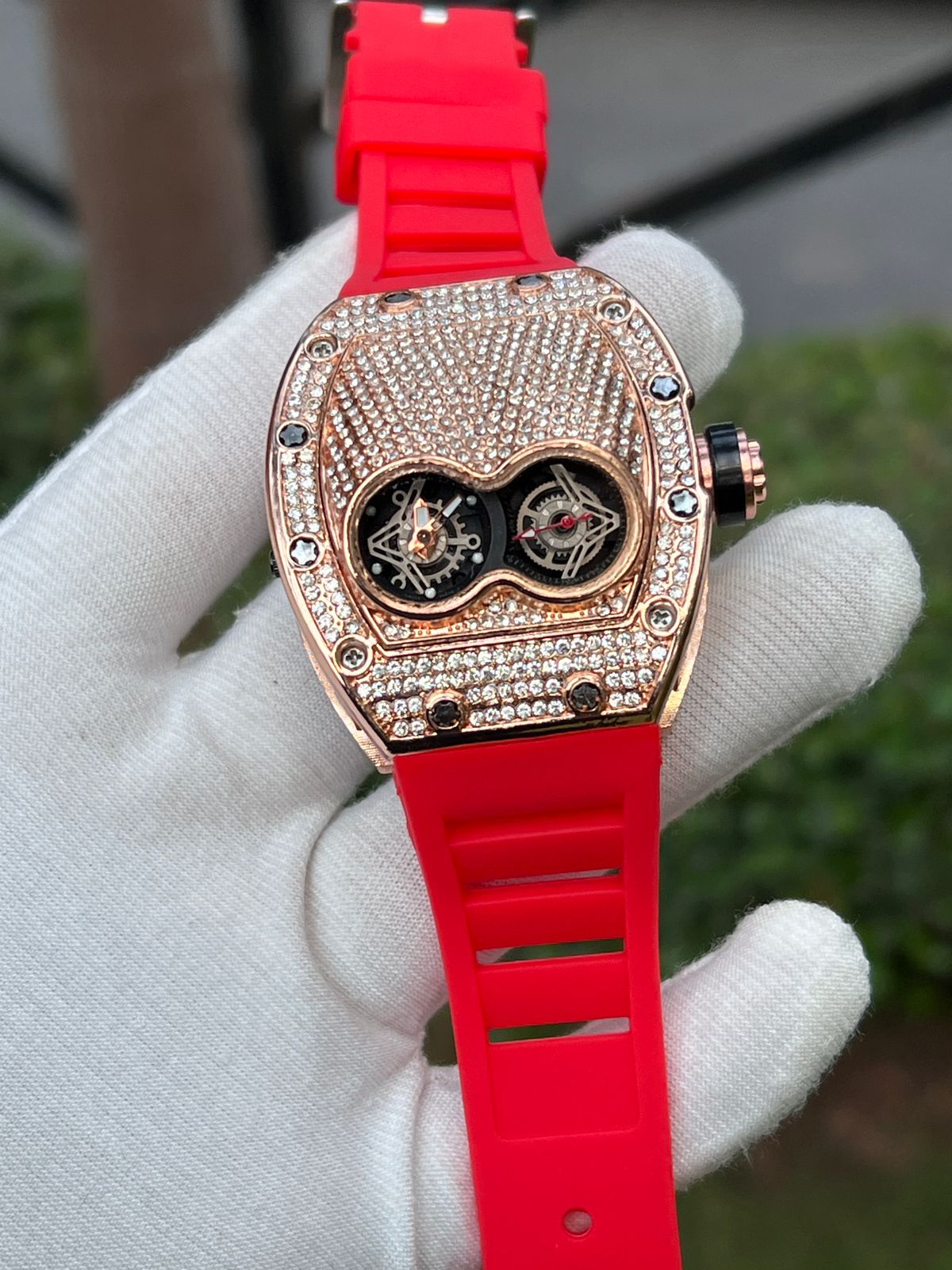 Luxury Ice Out Diamond Watch For Mens Fashion Bling Ice Out Diamond Watch - limited Edition