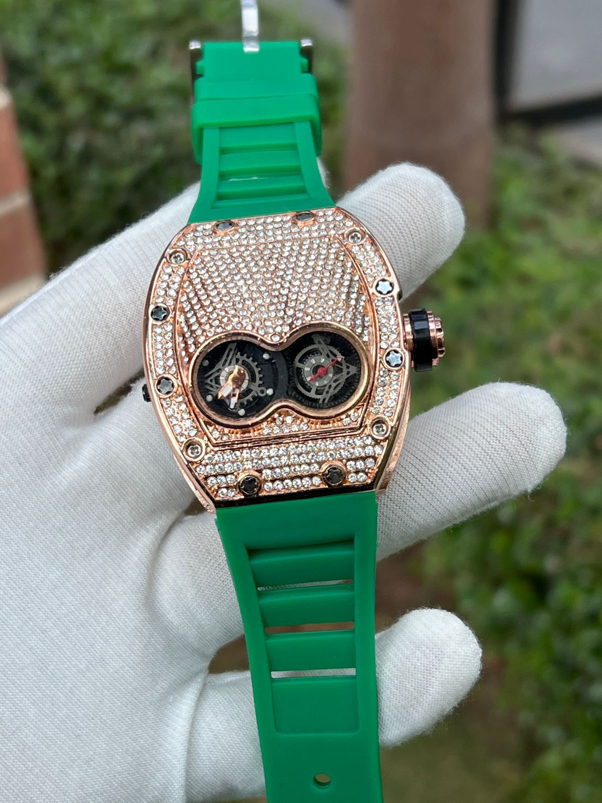 Luxury Ice Out Diamond Watch For Mens Fashion Bling Ice Out Diamond Watch - limited Edition