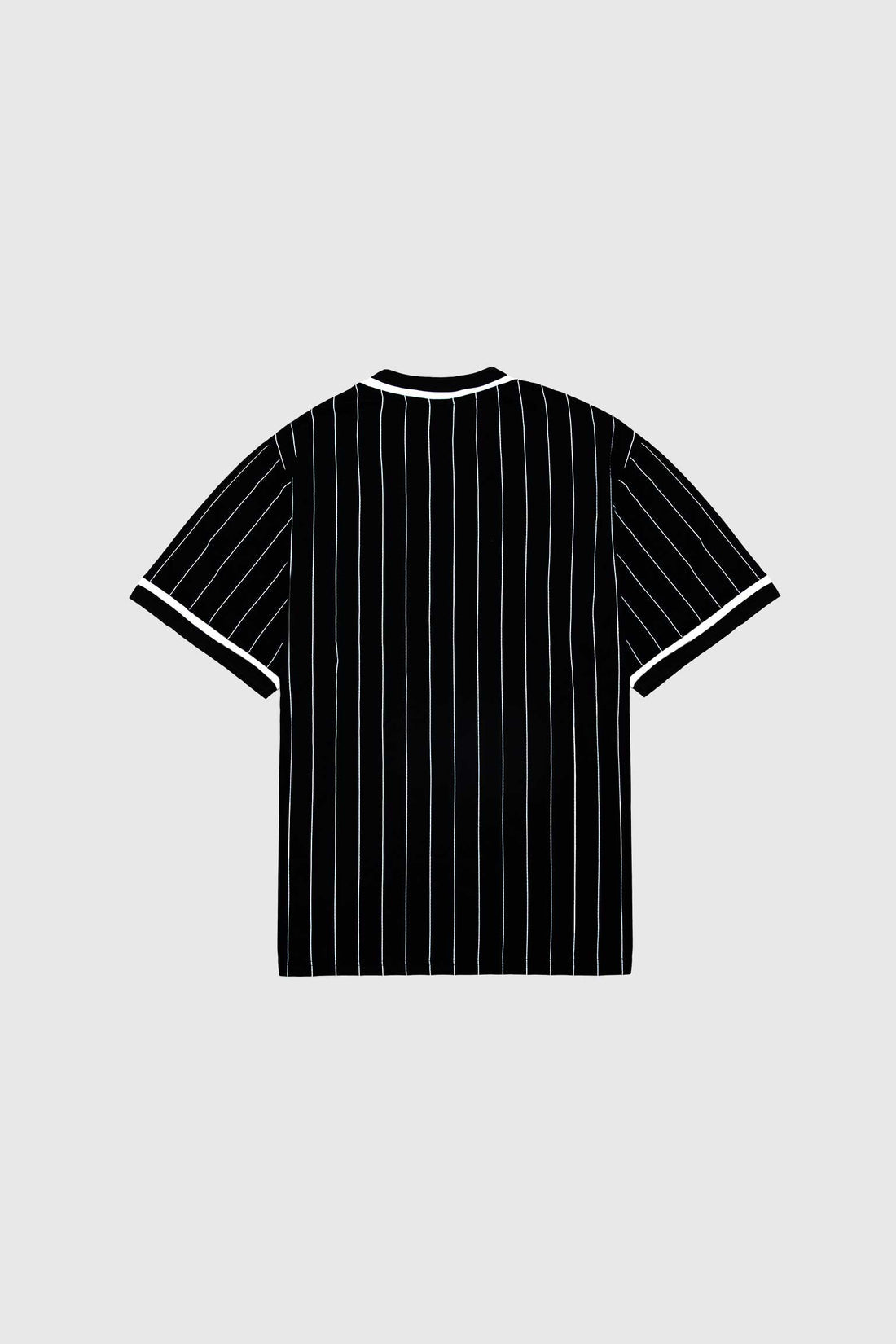 New York Thrift Style Loyalty Print Oversized V Neck Striped Timeless Half Sleeves T-shirt For Men Women