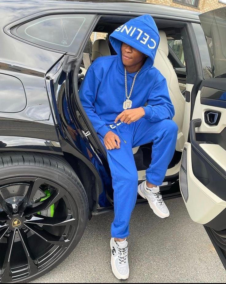 Exclusive Premium Quality Celine Print Tracksuit For Men's Fashion Design