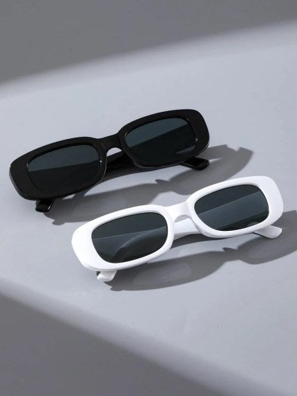 Stylish Square Frame Vintage Sun Glasses Fashionable Eyewear For Men & Women - For travelling