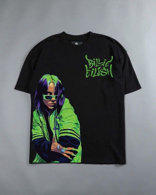 Oversize Billie Eilish Edition Classic Print T-shirt