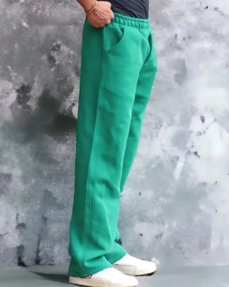 Aesthetic Y2K Japanese Letter Green Baggy Comfy Joggers Trackpants 