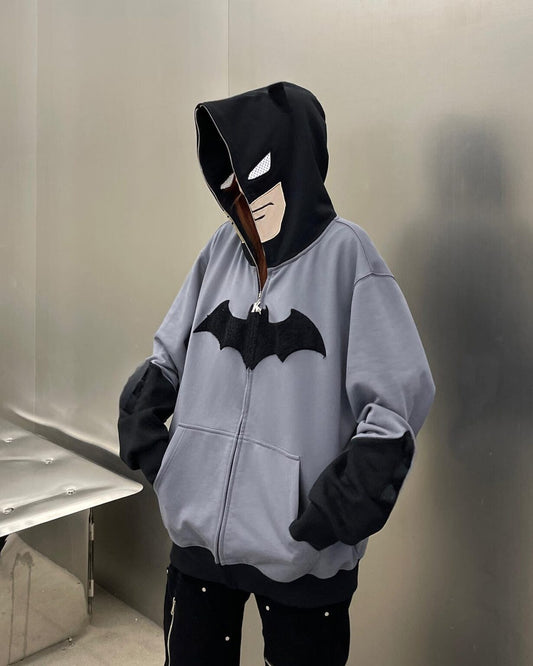 Batman Full Length Zipper Hoodie