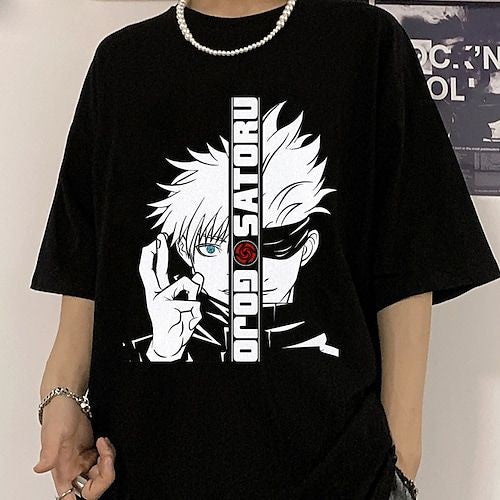 Jujutsu Gojo Oversize Printed T-shirt