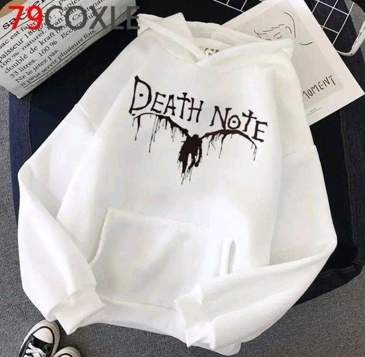 Anime Death Note Printed Oversize Hoodie