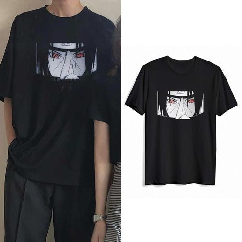 Itachi Uchiha Printed Anime Tshirt