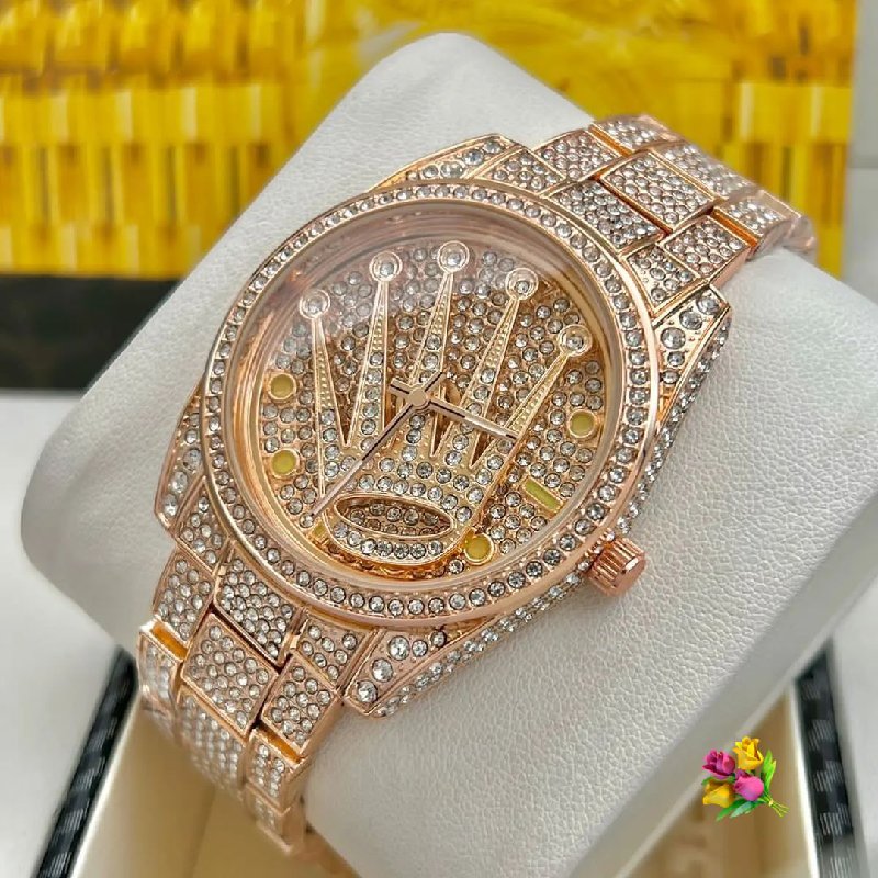 Luxury Full Ice out Diamond Watch For Mens Fashion Bling Diamond - Limited edition