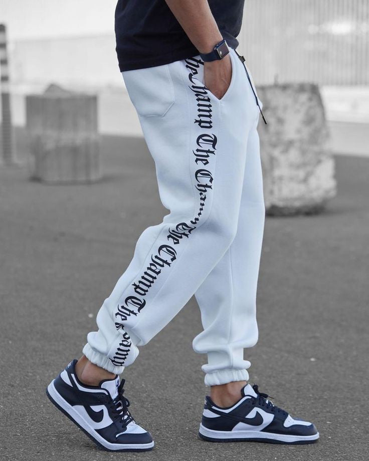 The Champion Side Strip Printed Joggers