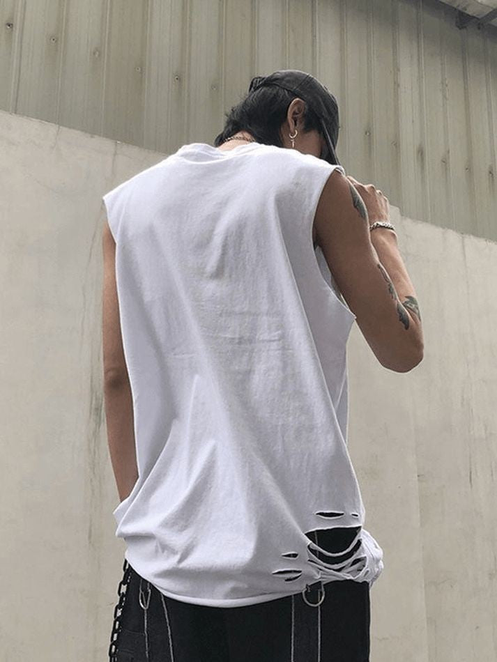 Funky Tone Sleeveless Sando For Mens