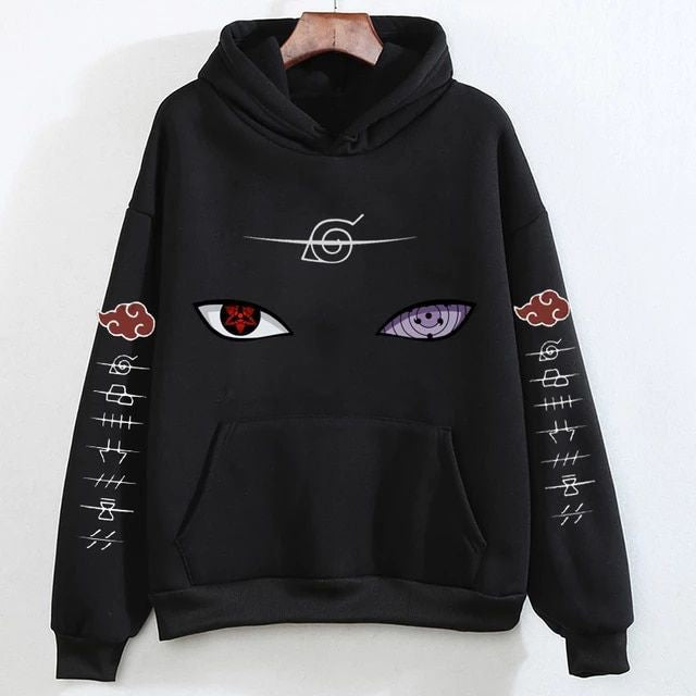 Sharingan Eye Printed Hoodie