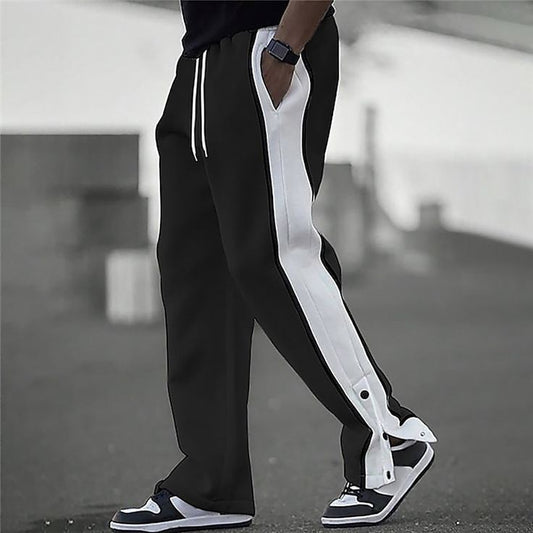 Cool Aesthetic Straight Fit Snap button Pant For Mens