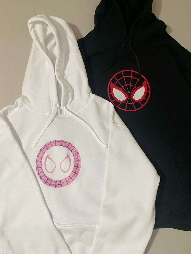 Marvel Spiderman Printed Couples Matching Oversized Hoodie