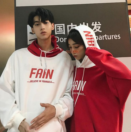 Couples Matching Oversize Hoodie