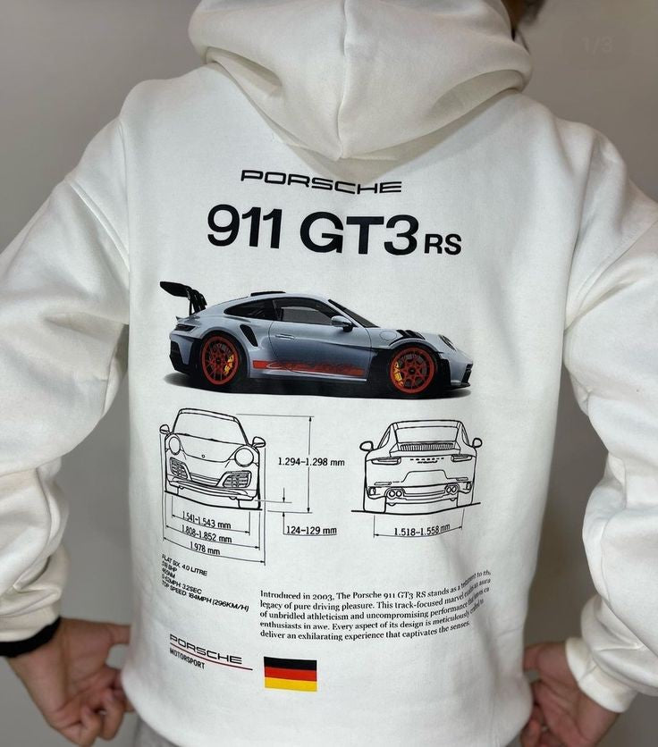 Porsche GT3 - Rs 911 Unisex Oversized Pullover Hoodie