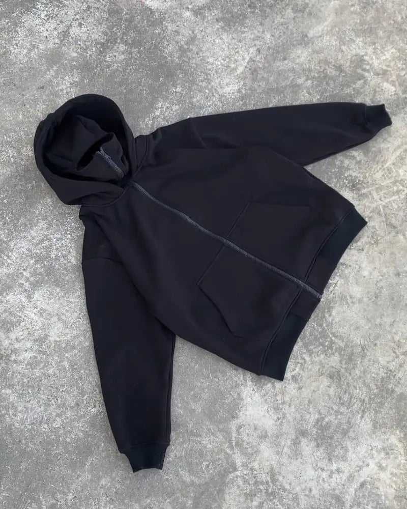 Balaclava Ninja Street Style Full Zip Up Hoodie