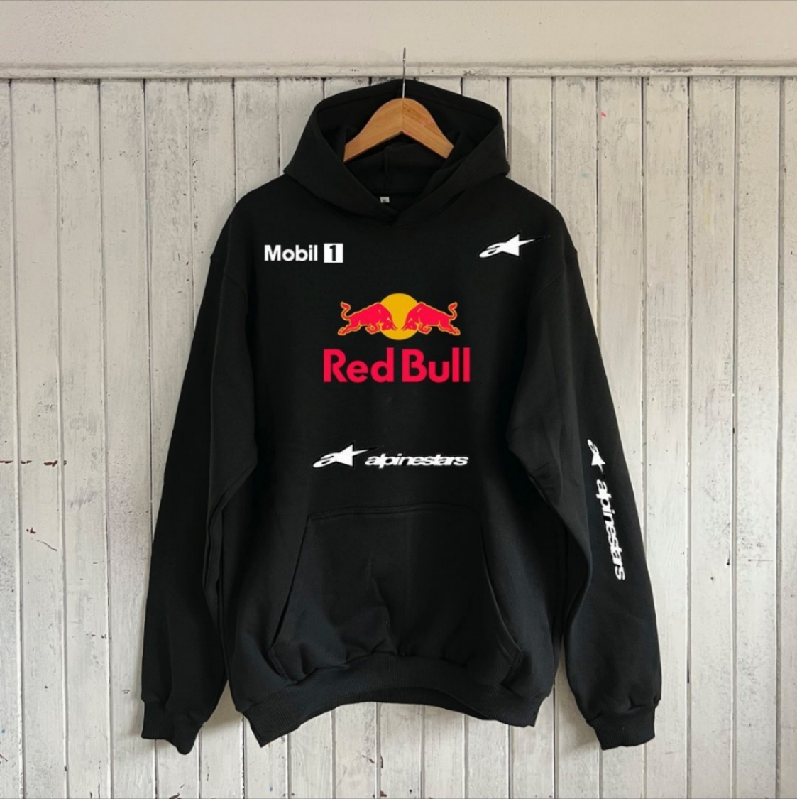 Red Bull Racing F1 Unisex Printed Pullover Hoodie