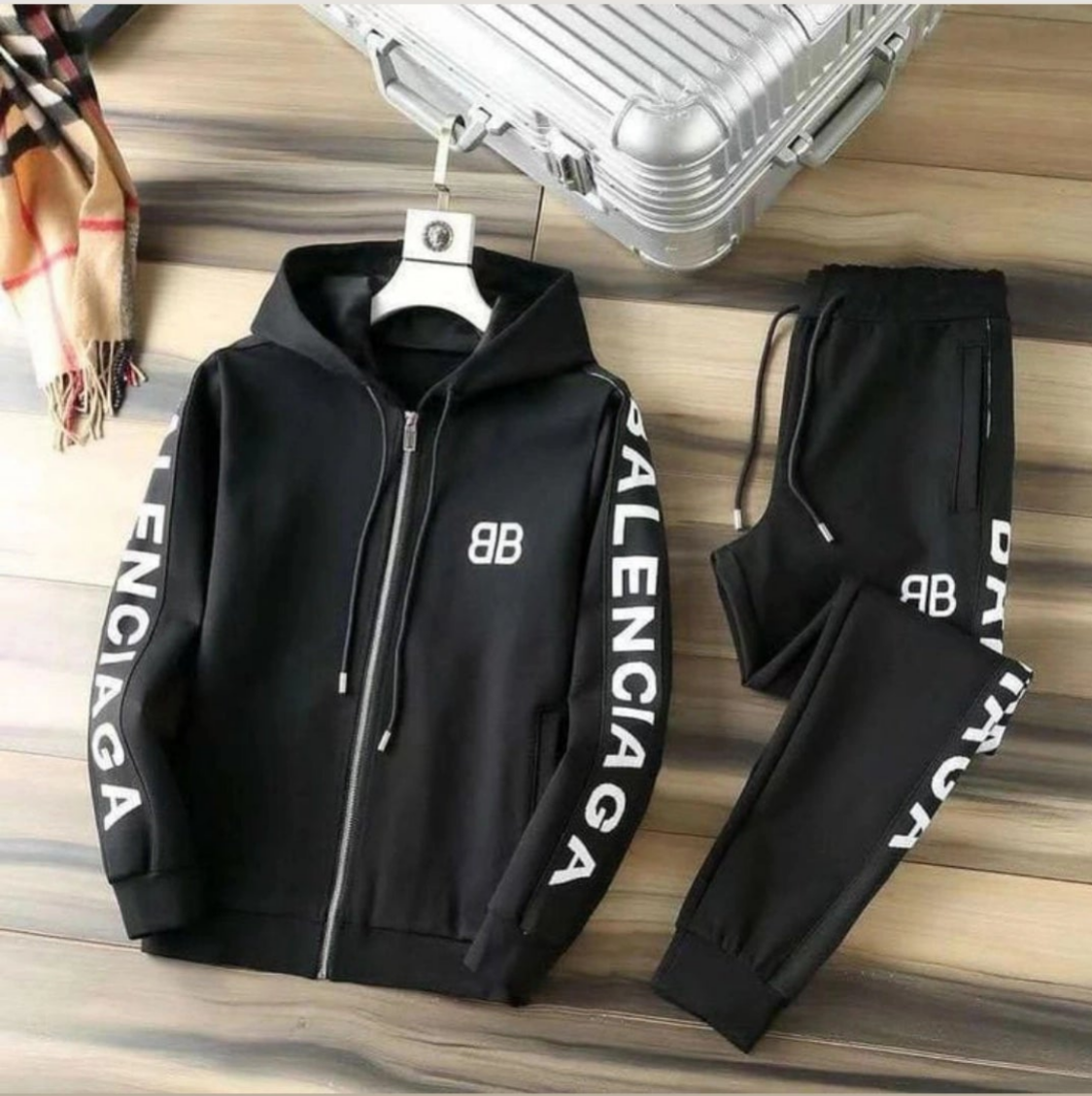 Classic Side Strip Printed Tracksuit For Mens | Shopping Factory23