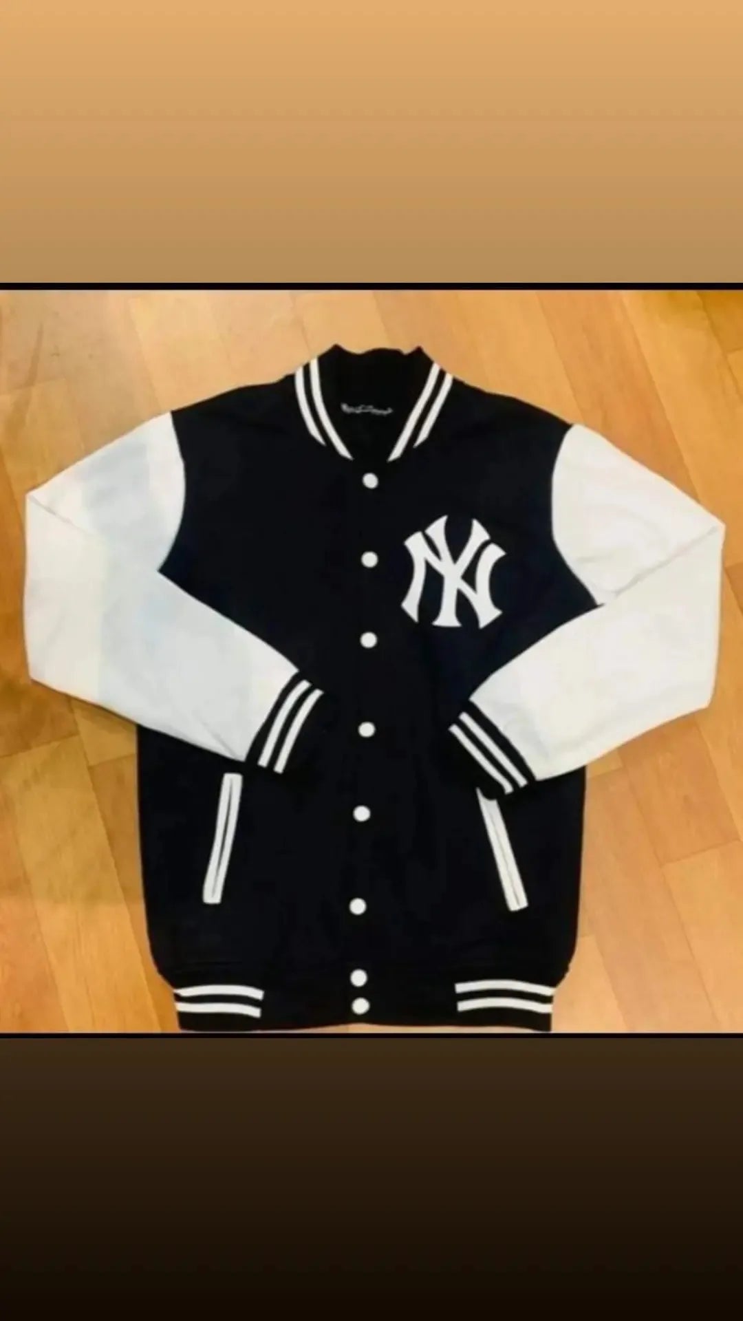 NY Logo Baseball Varsity Jacket