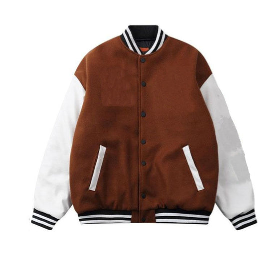 Brown Varsity Jacket