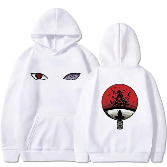 Sharingan Eye printed hoodie