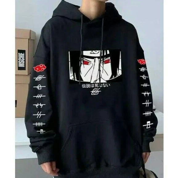 Anime Itachi Printed Hoodie