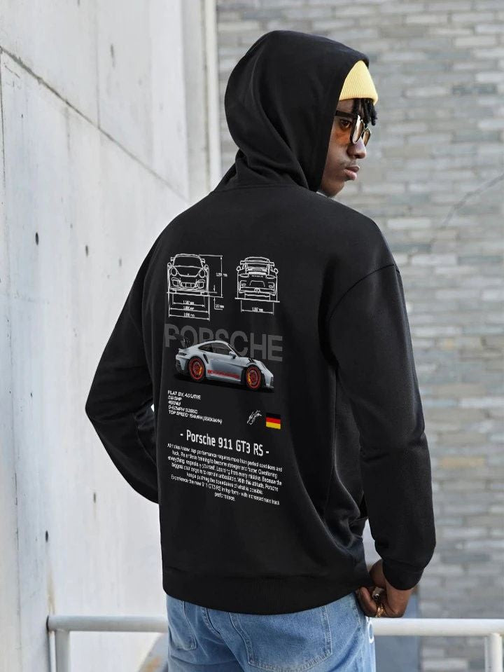 Porsche GT3 - Rs 911 Unisex Oversized Pullover Hoodie