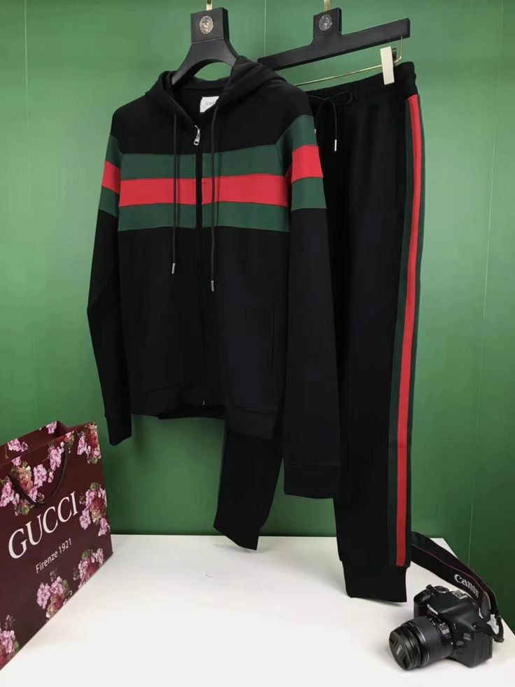 Colourful Strip Tracksuit For Mens