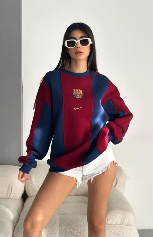 Barcelona High quality Y2K Baggy Oversized Unisex Sweatshirt