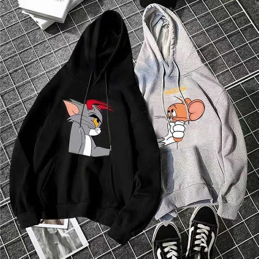 Tom And Jerry Couples Matching Hoodie