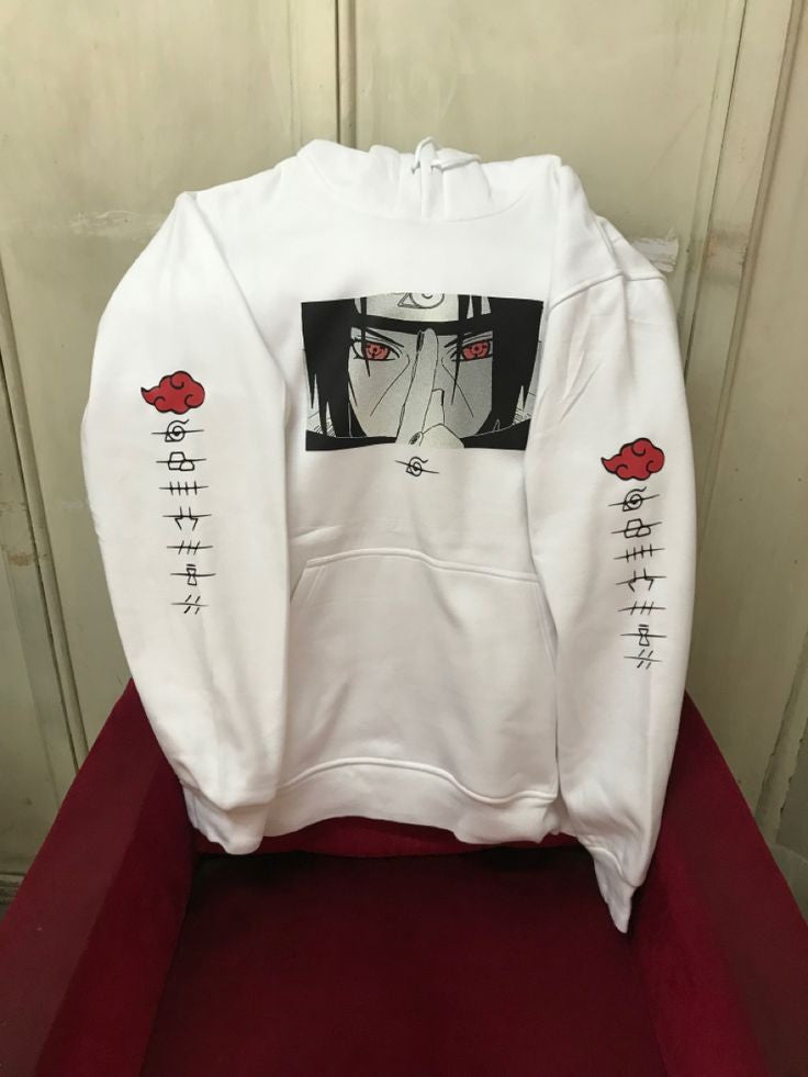 Anime Itachi Uchiha Printed Hoodie