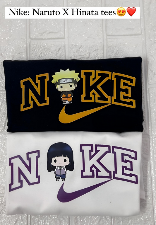 Naruto & Hinata Couples Matching T-shirt - pack of 2